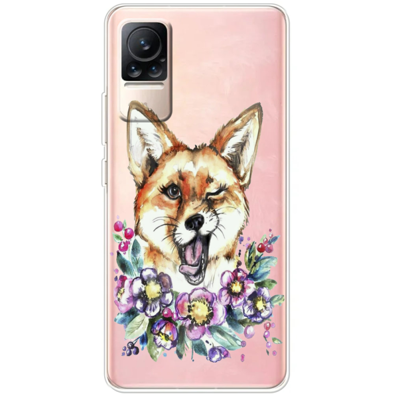 Прозрачный чехол BoxFace Xiaomi Civi / Civi 1S Winking Fox