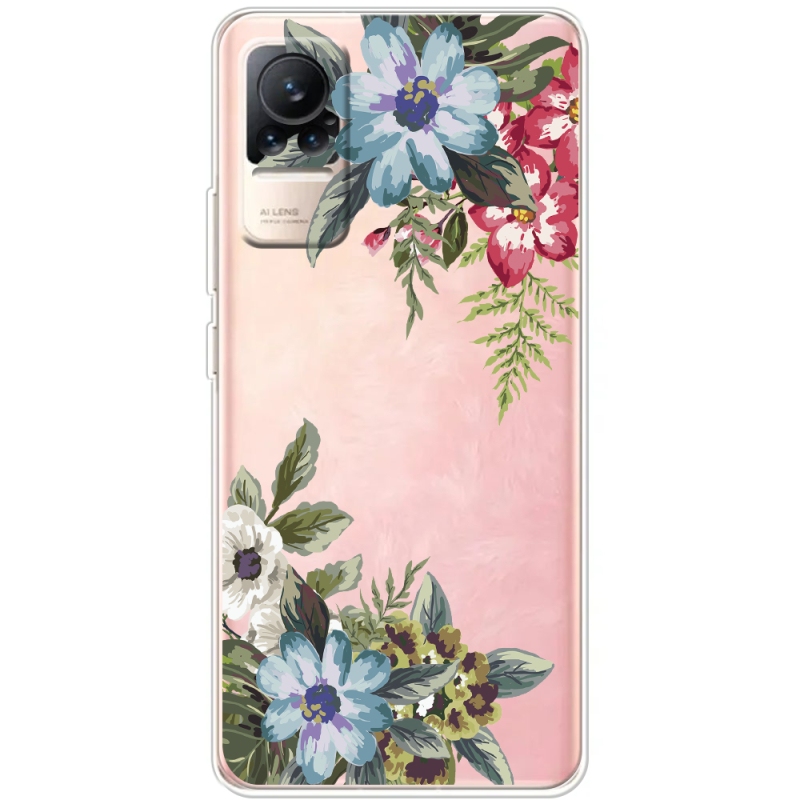 Прозрачный чехол BoxFace Xiaomi Civi / Civi 1S Floral