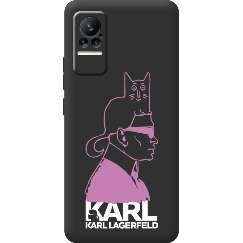 Черный чехол BoxFace Xiaomi Civi / Civi 1S Pink Karl