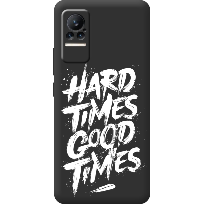 Черный чехол BoxFace Xiaomi Civi / Civi 1S Hard Times Good Times