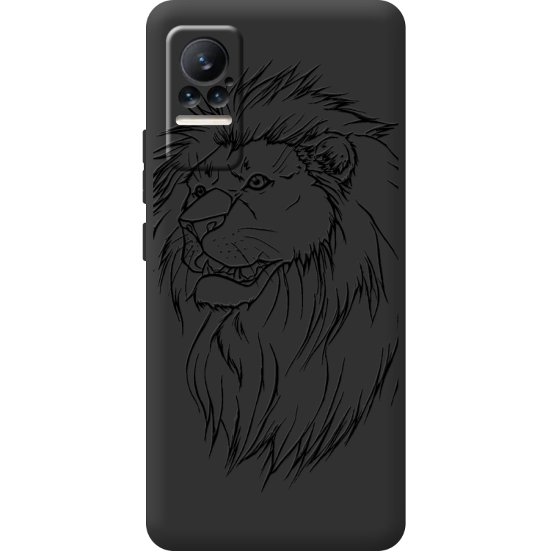 Черный чехол BoxFace Xiaomi Civi / Civi 1S Lion