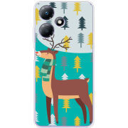 Чехол BoxFace Infinix Hot 30 Play Foresty Deer