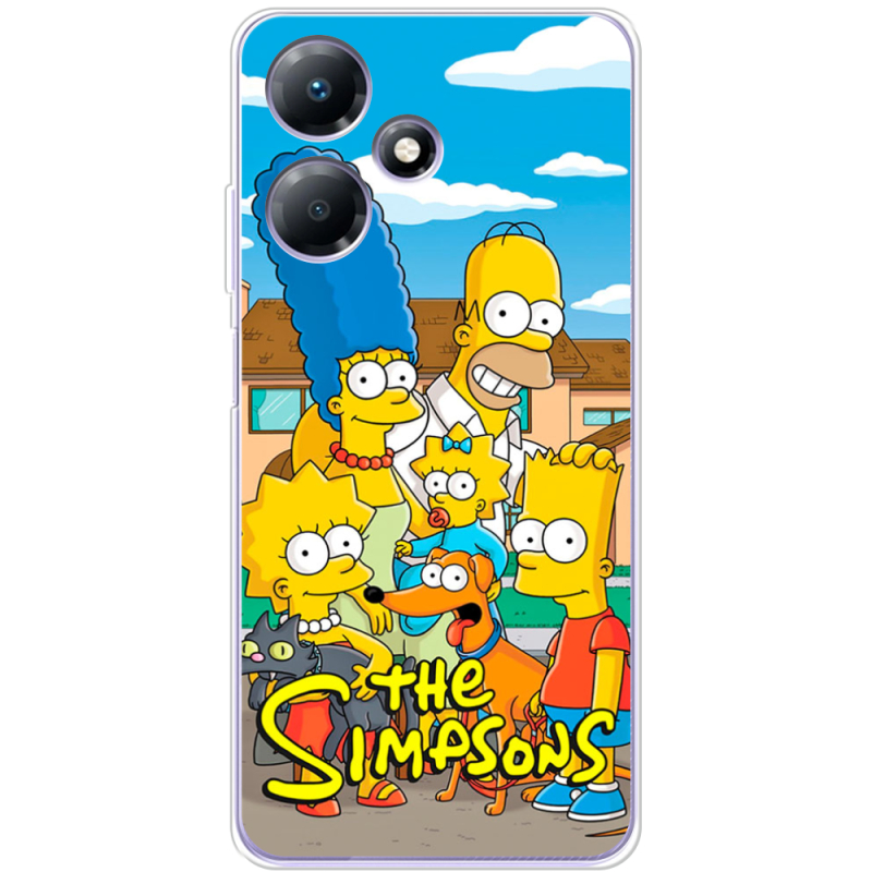 Чехол BoxFace Infinix Hot 30 Play The Simpsons