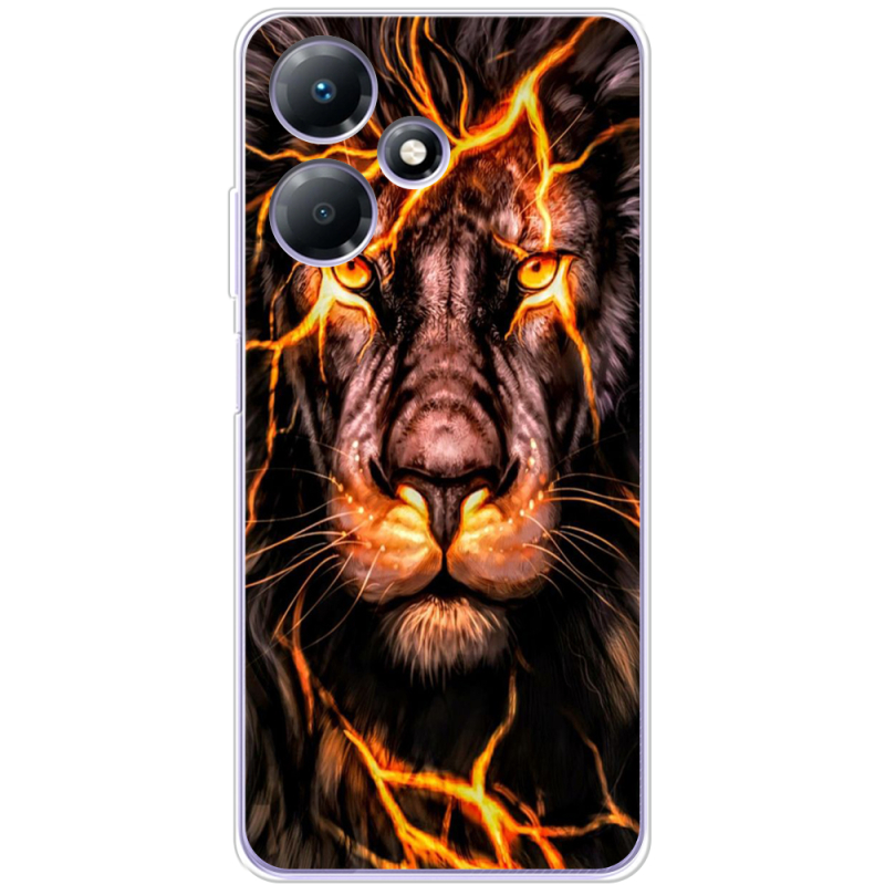 Чехол BoxFace Infinix Hot 30 Play Fire Lion