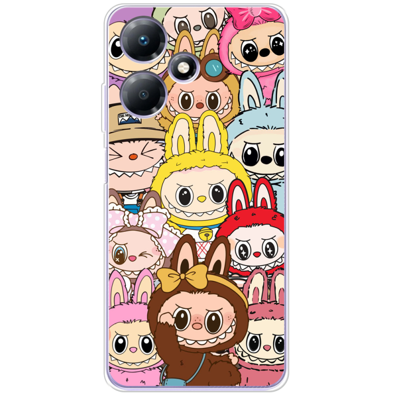 Чехол BoxFace Infinix Hot 30 Play Labubu