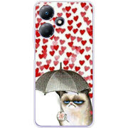 Чехол BoxFace Infinix Hot 30 Play Raining Hearts