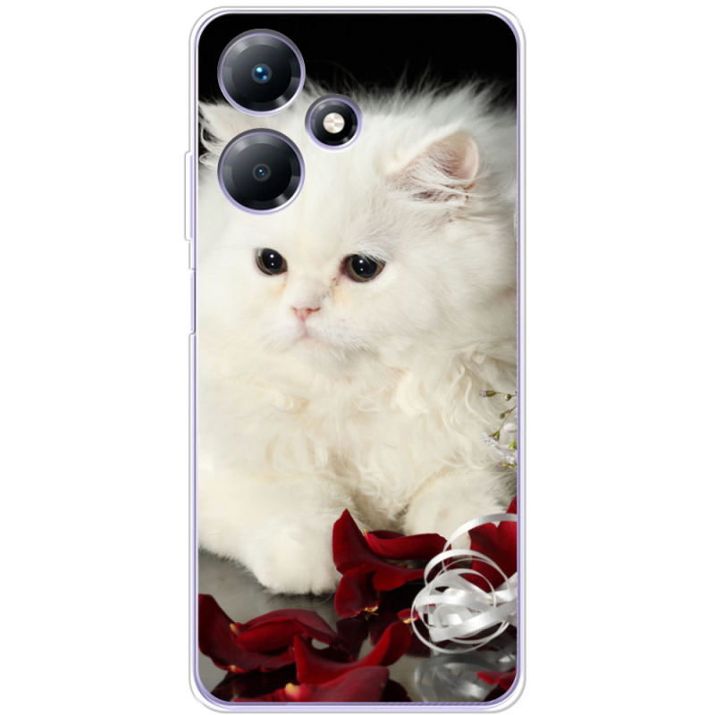 Чехол BoxFace Infinix Hot 30 Play Fluffy Cat