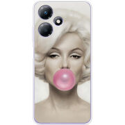 Чехол BoxFace Infinix Hot 30 Play Marilyn Monroe Bubble Gum