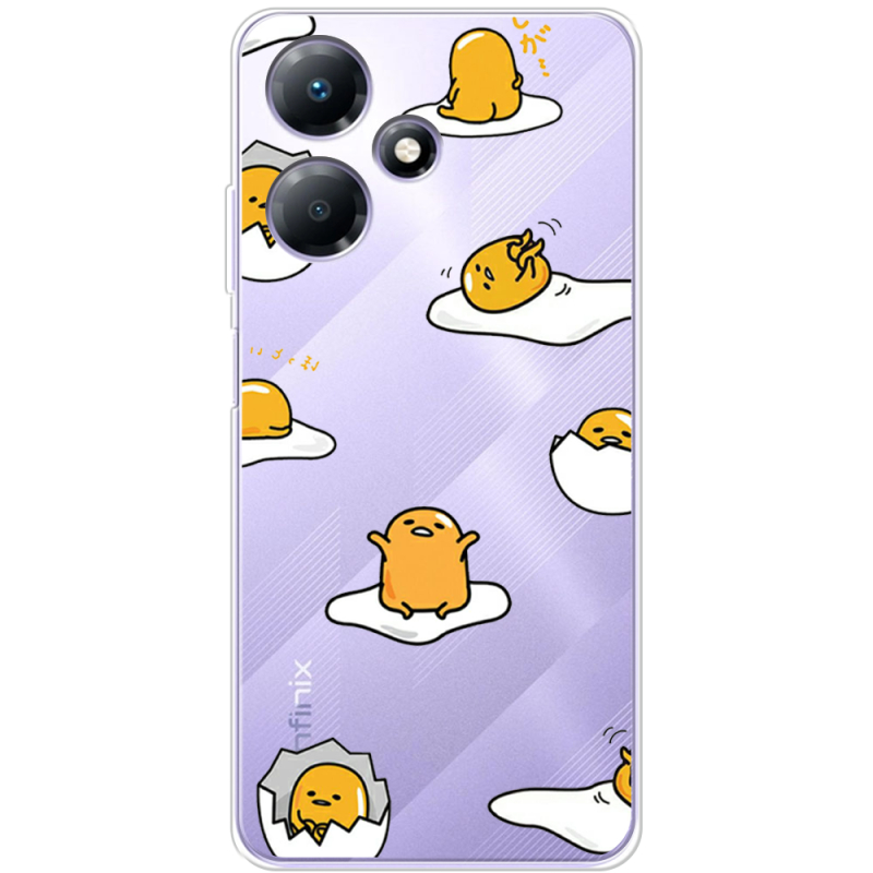 Прозрачный чехол BoxFace Infinix Hot 30 Play Gudetama