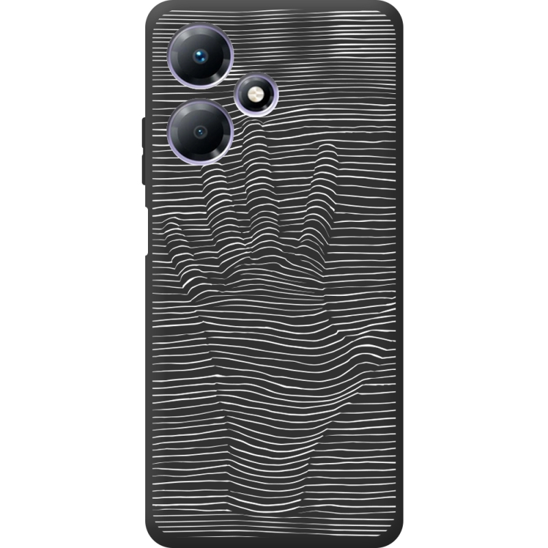 Черный чехол BoxFace Infinix Hot 30 Play Optical Hand