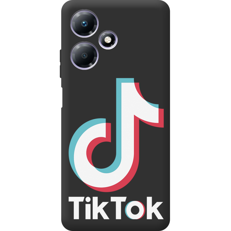 Черный чехол BoxFace Infinix Hot 30 Play Tik Tok