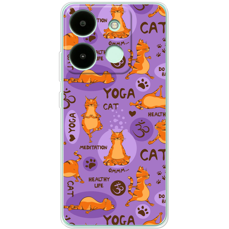 Чехол BoxFace Infinix Smart 7 Yoga Cat