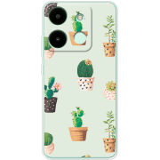 Чехол BoxFace Infinix Smart 7 L-green Cacti