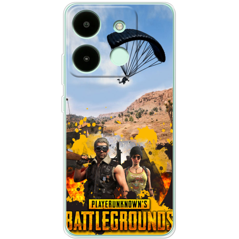 Чехол BoxFace Infinix Smart 7 Pubg parachute