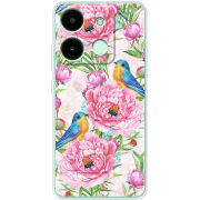 Чехол BoxFace Infinix Smart 7 Birds and Flowers