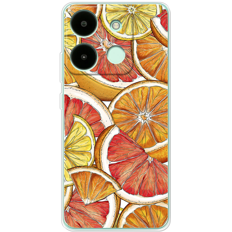 Чехол BoxFace Infinix Smart 7 Citrus Pattern