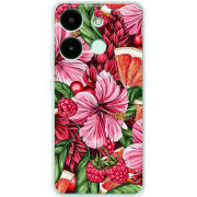 Чехол BoxFace Infinix Smart 7 Tropical Flowers