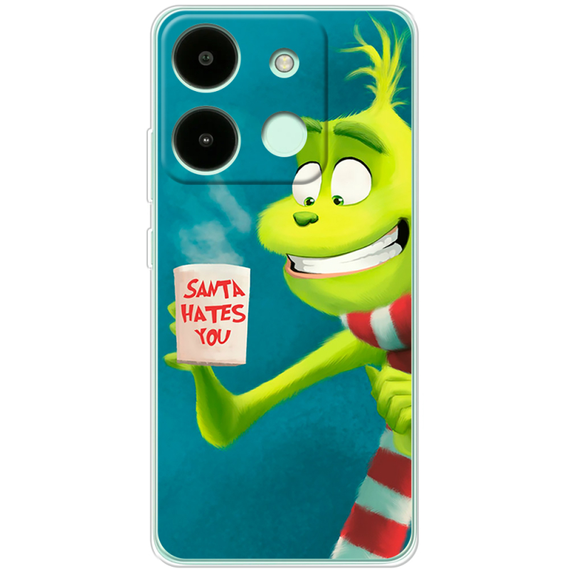 Чехол BoxFace Infinix Smart 7 Santa Hates You