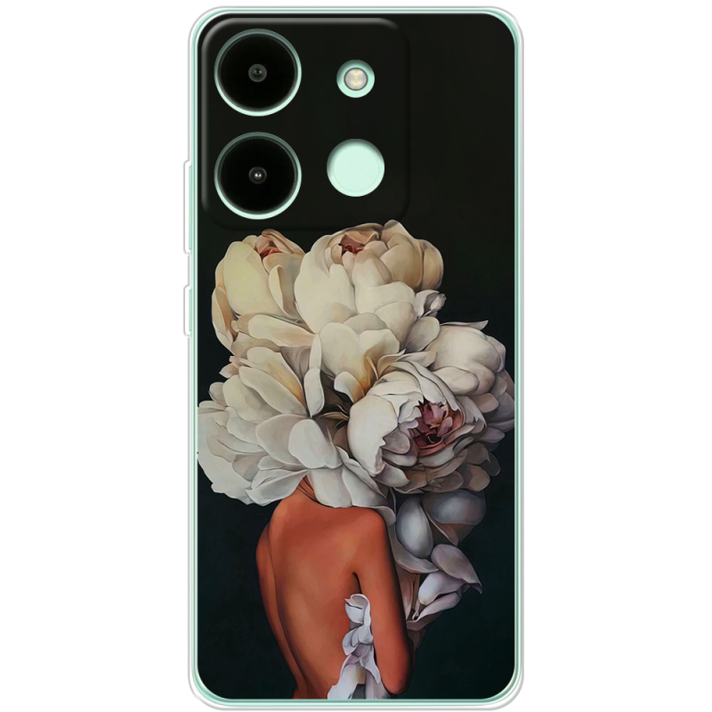 Чехол BoxFace Infinix Smart 7 Exquisite White Flowers