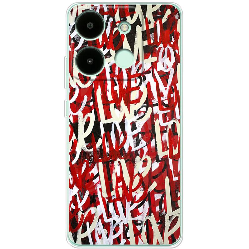 Чехол BoxFace Infinix Smart 7 Love Graffiti