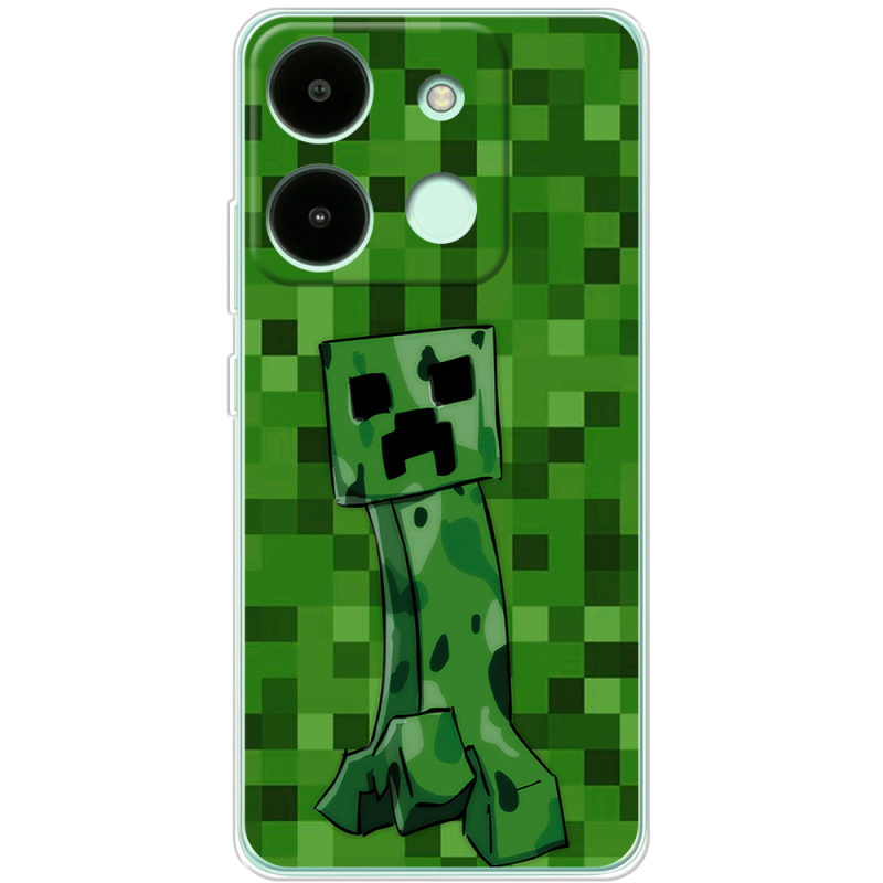 Чехол BoxFace Infinix Smart 7 Minecraft Creeper