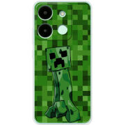 Чехол BoxFace Infinix Smart 7 Minecraft Creeper