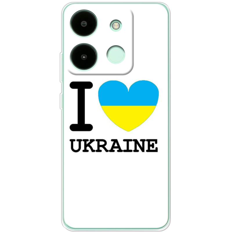 Чехол BoxFace Infinix Smart 7 I love Ukraine