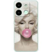 Чехол BoxFace Infinix Smart 7 Marilyn Monroe Bubble Gum