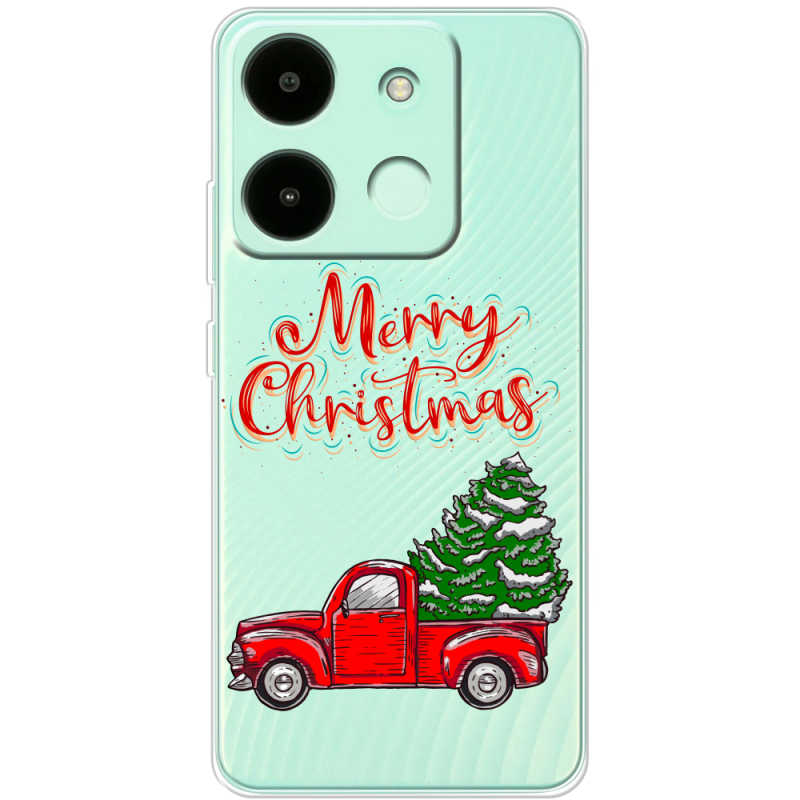 Прозрачный чехол BoxFace Infinix Smart 7 Holiday Car