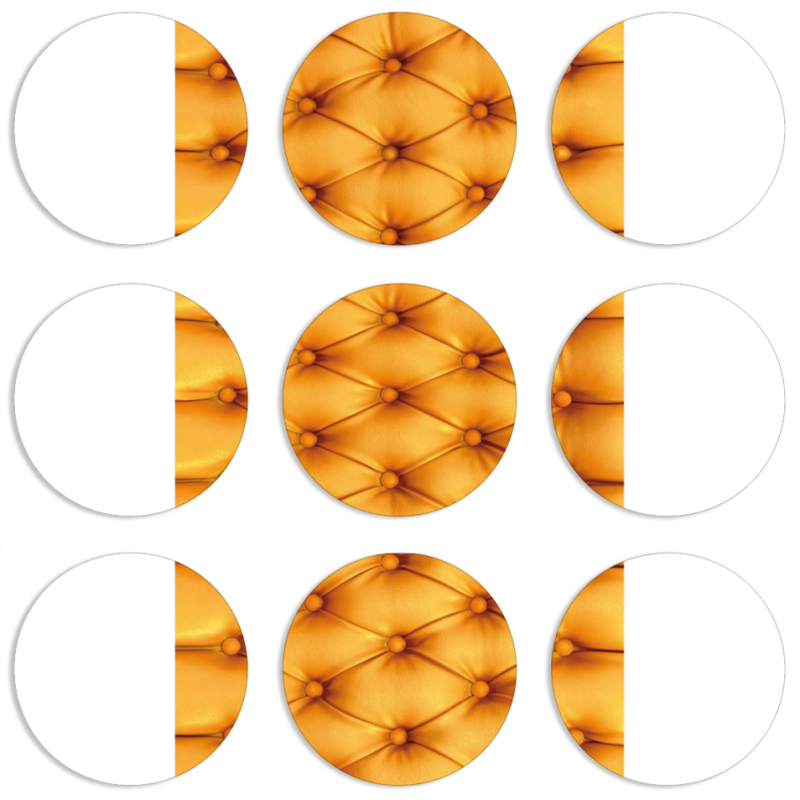 Магнитные фотопазлы круги d55 набор 9 штук 