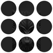 Магнитные фотопазлы круги d55 набор 9 штук 