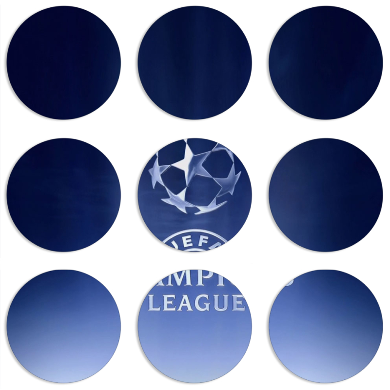 Магнитные фотопазлы круги d55 набор 9 штук 