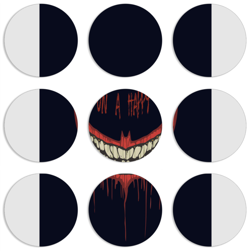 Магнитные фотопазлы круги d55 набор 9 штук 