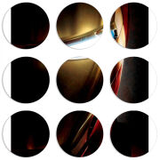 Магнитные фотопазлы круги d55 набор 9 штук 