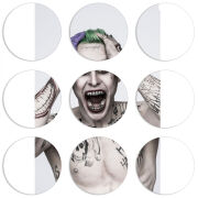 Магнитные фотопазлы круги d55 набор 9 штук 