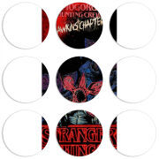 Магнитные фотопазлы круги d55 набор 9 штук 