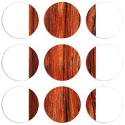 Магнитные фотопазлы круги d55 набор 9 штук 