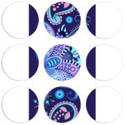 Магнитные фотопазлы круги d55 набор 9 штук 