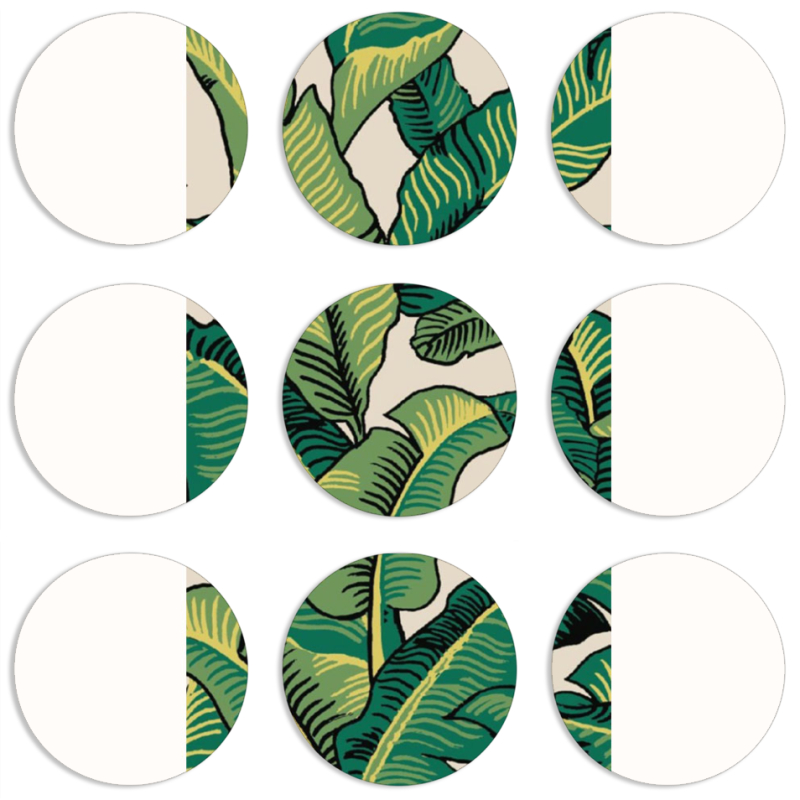 Магнитные фотопазлы круги d55 набор 9 штук 