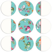 Магнитные фотопазлы круги d55 набор 9 штук 