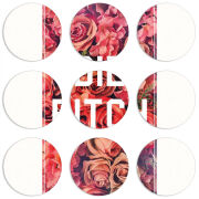 Магнитные фотопазлы круги d55 набор 9 штук 