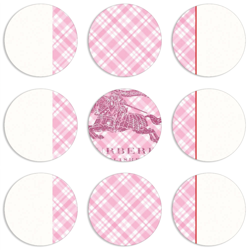 Магнитные фотопазлы круги d55 набор 9 штук 