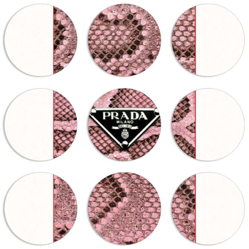 Магнитные фотопазлы круги d55 набор 9 штук 