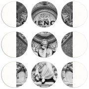 Магнитные фотопазлы круги d55 набор 9 штук 