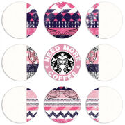 Магнитные фотопазлы круги d55 набор 9 штук 