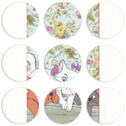 Магнитные фотопазлы круги d55 набор 9 штук 