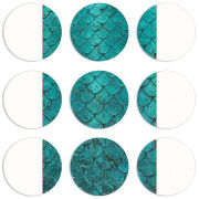 Магнитные фотопазлы круги d55 набор 9 штук 