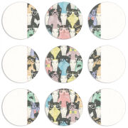 Магнитные фотопазлы круги d55 набор 9 штук 