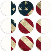 Магнитные фотопазлы круги d55 набор 9 штук USA