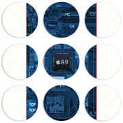 Магнитные фотопазлы круги d55 набор 9 штук 